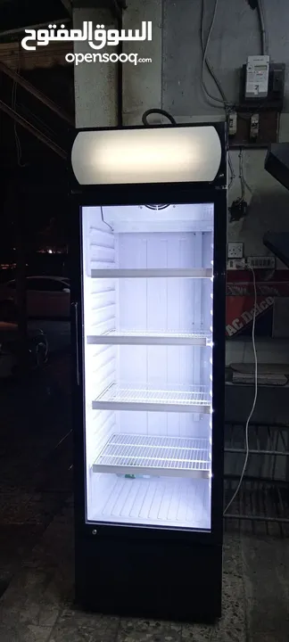 ثلاجة عرض انفيرتر بحالة الوكاالة