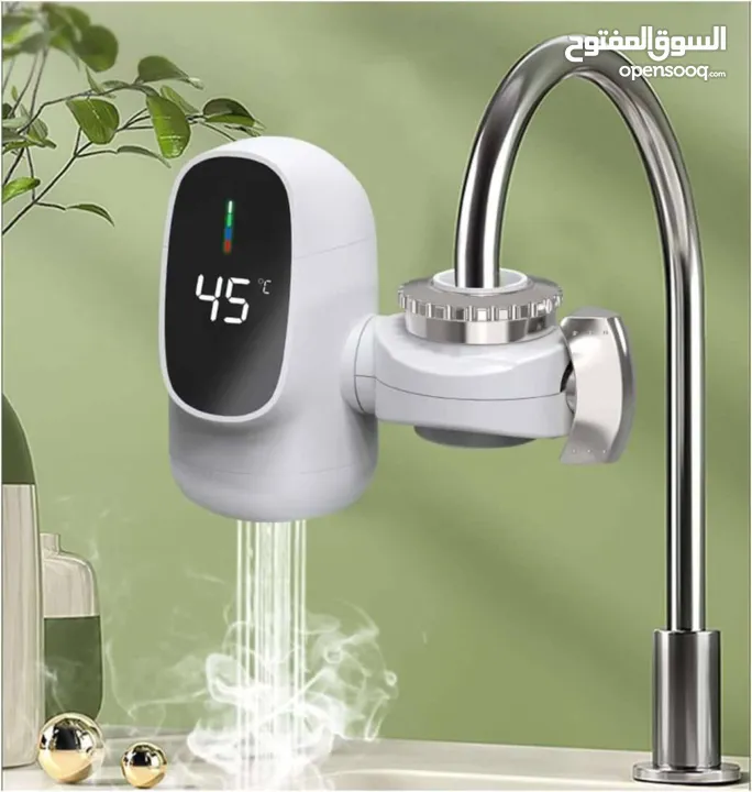 سخان الماء الفوري موديل D03 الحل الذكي الذي يجمع بين السرعة، التوفير، والأناقة.