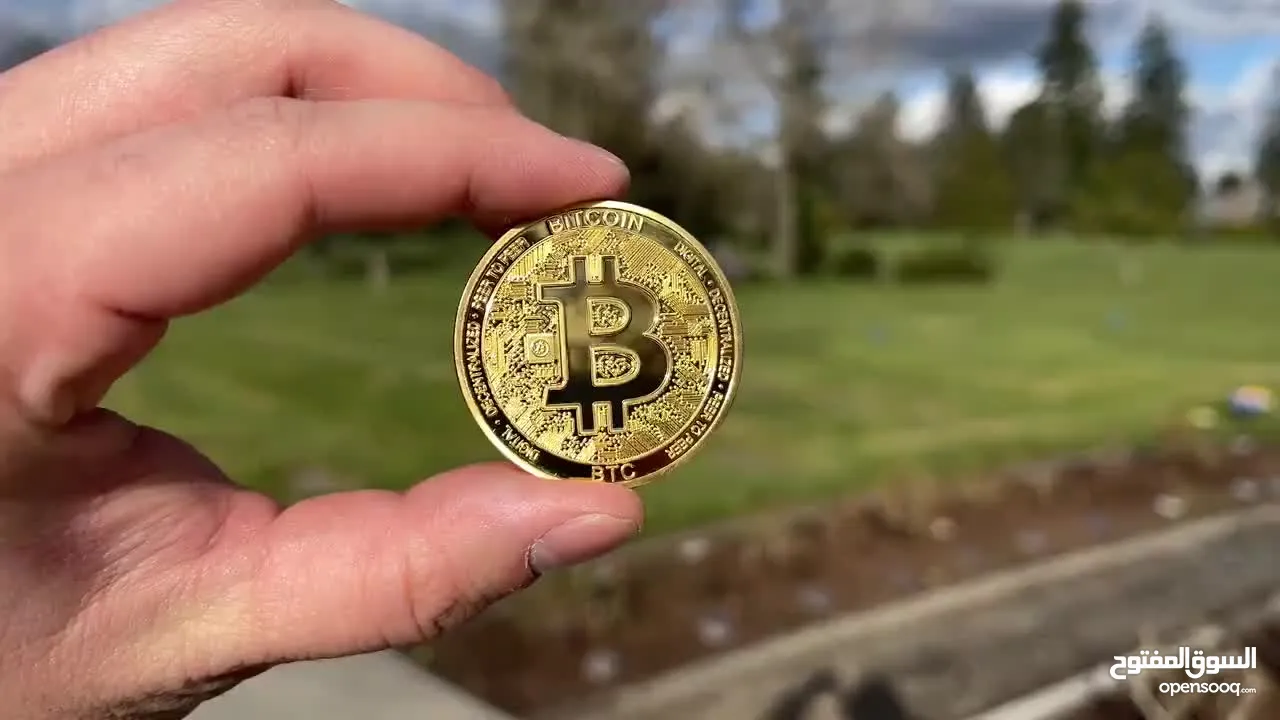 souvenir Bitcoin and Birthday Coin