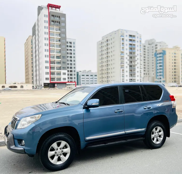 A Clean And Beautiful Toyota Prado 2012 GCC Blue with 2 Keys