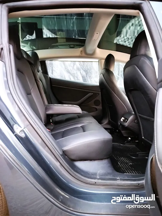 تيسلا 2023 MODEL 3 فحص كامل 4 جـيـد ممشى قليل 20 الف بحالة الوكالة لون فيراني مميز بسعر محرووق ولقطة