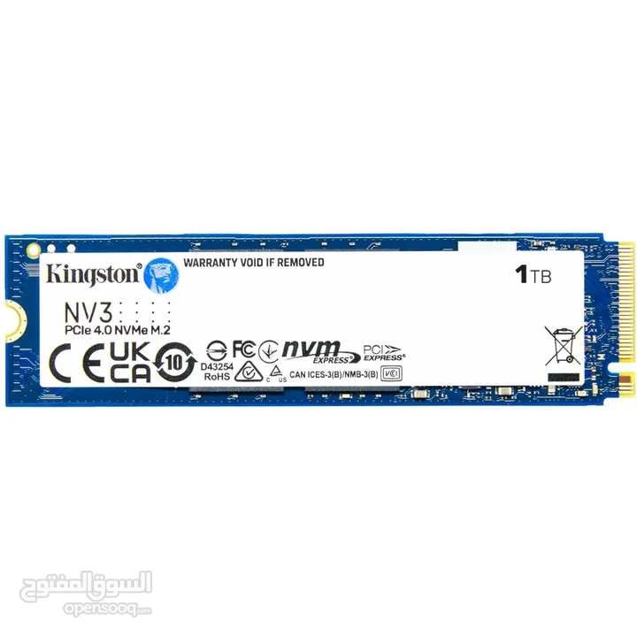 500GB KINGSTON NV3 M.2 NVME 3D NAND 75X SPEED DESKTOP - LAPTOP GAMING SSD