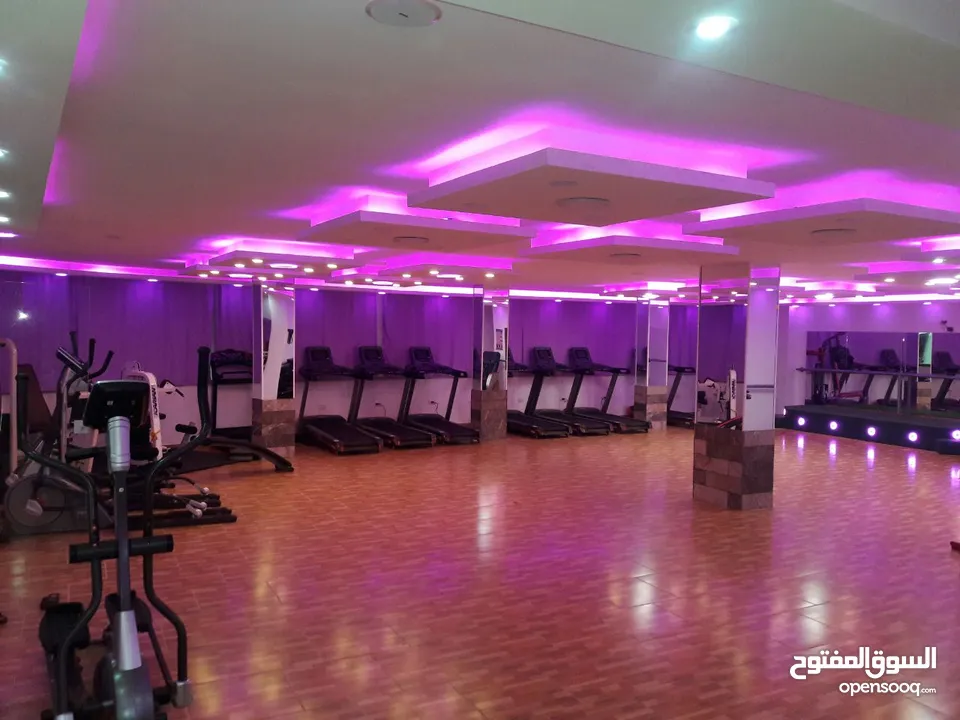 نادي رياضي GYM مميز للبيع كااش او اقساط 23000 ( شامل الرخصه )