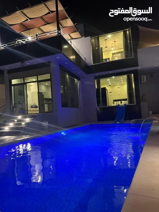 شاليه ومزرعة رويال ستار vip للايجار البحر الميت