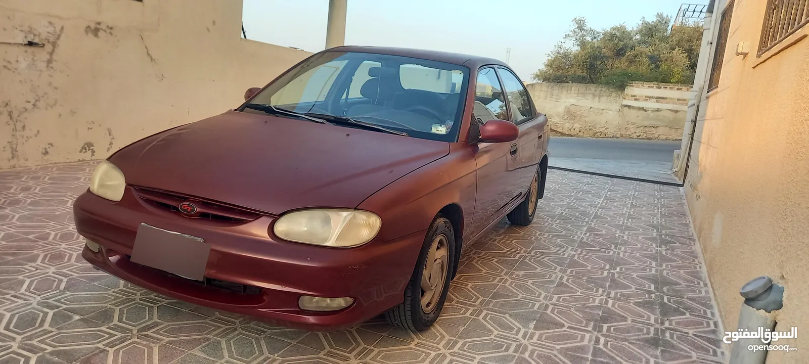 كيا سيفيا تو جير عادي موديل 1997 فحص كامل ترخيص جديد مالك اول من الحره
