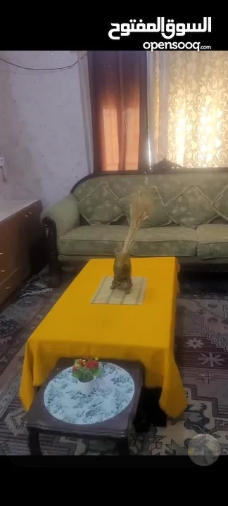 للايجار مفروش غرفتين نوم صالون مطبخ حمام عماره هادئه مكيف قريبه من الخدمات