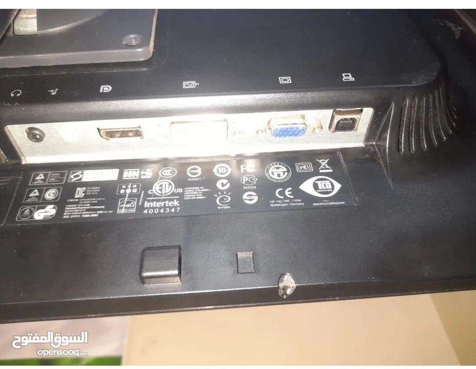 كومبيوتر شخصى Hp كيسه + شاشه + كيبورد الكمبيوتر بحاله جيده جدا