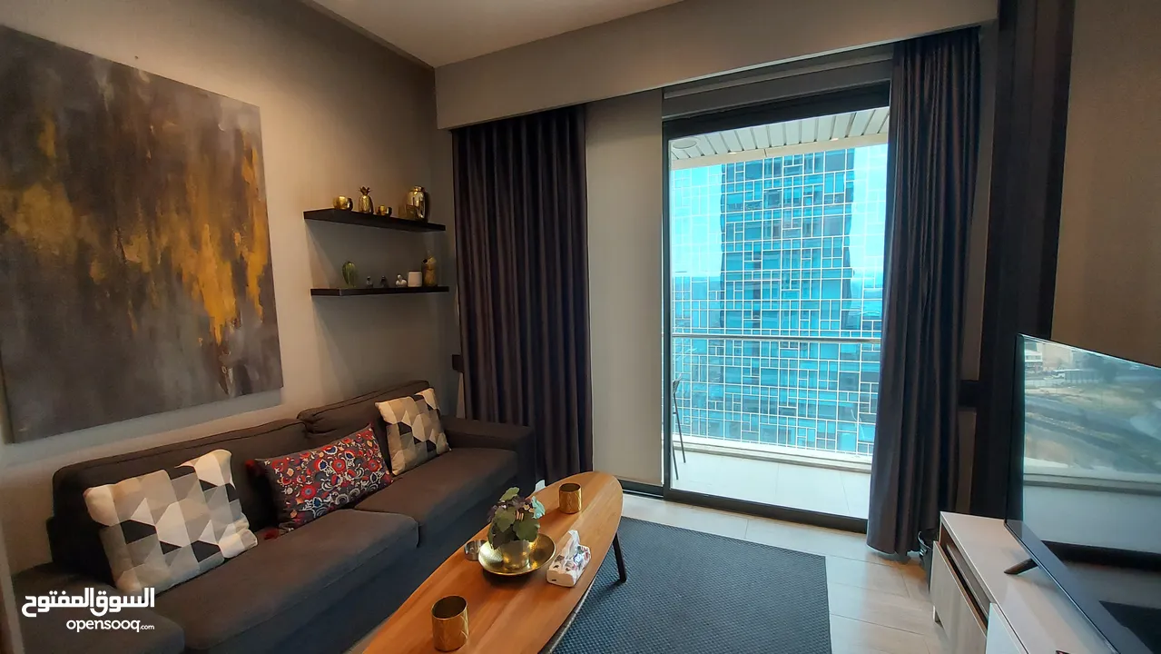 Luxury furnished apartment for rent in Damac Towers. Amman Boulevard 1