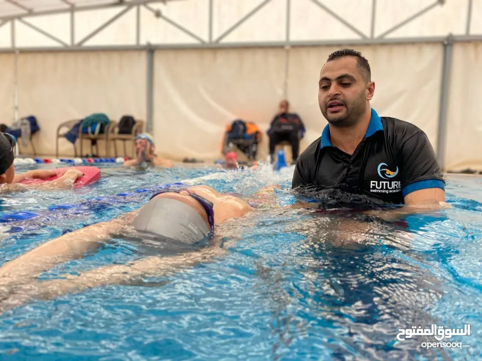 استمتع بتعلم السباحة  التدريب الخاص                               Enjoy learning swimming