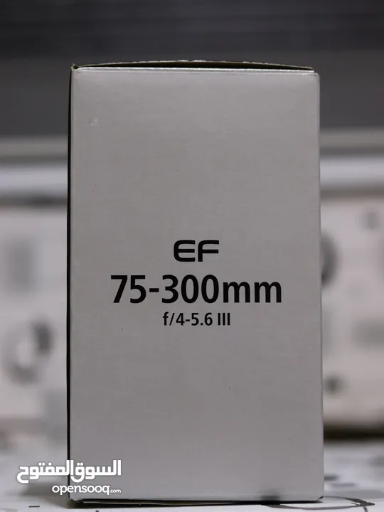 عدسة EF 75-300mm III