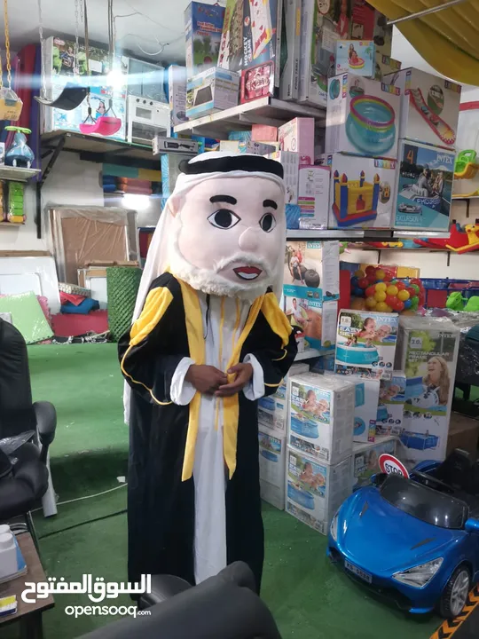 تاجير الشخصيات الكرتونيه