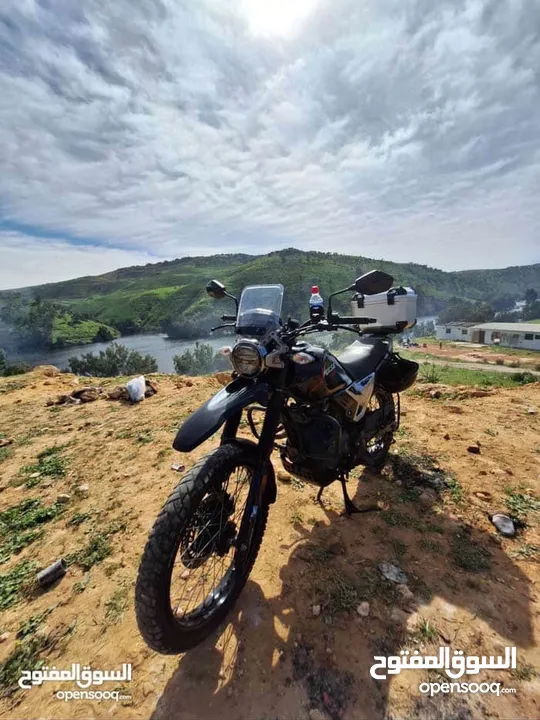 دراجه Hero xpulse 200 cc بحالة ممتازه السعر قابل للتفاوض