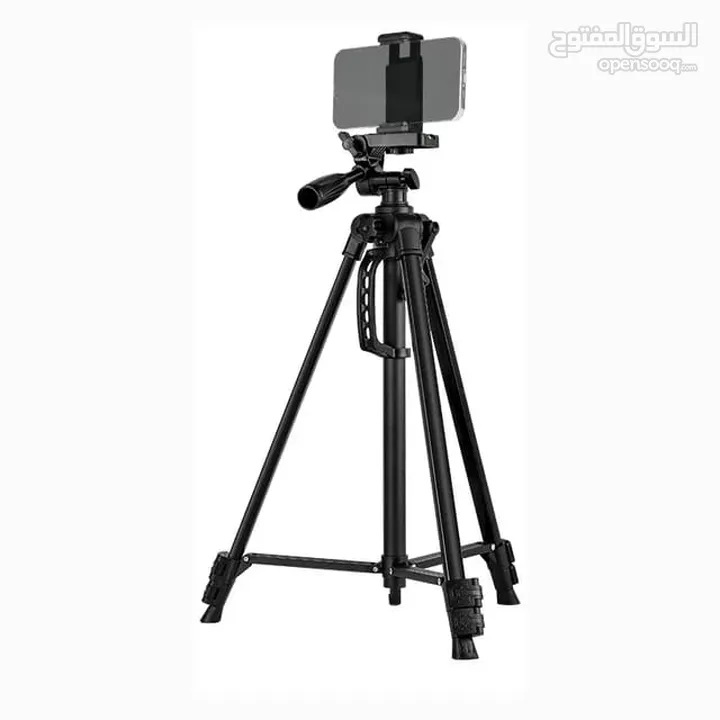 ترايبود كاميرا و موبايل 3366 TRIPOD   بارتفاع 140 سم