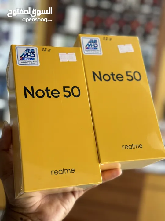 New Realme note 50 4+128Gb Blue