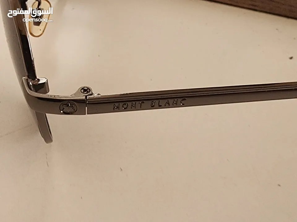 نظارة mont blanc اصلي محفور