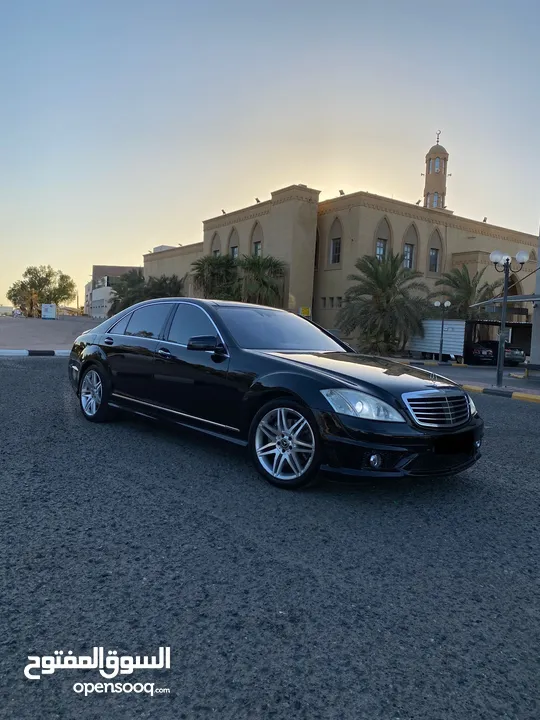 مرسيدس s500 كت AMG موديل 2007 شرط الفحص 8 سلندر