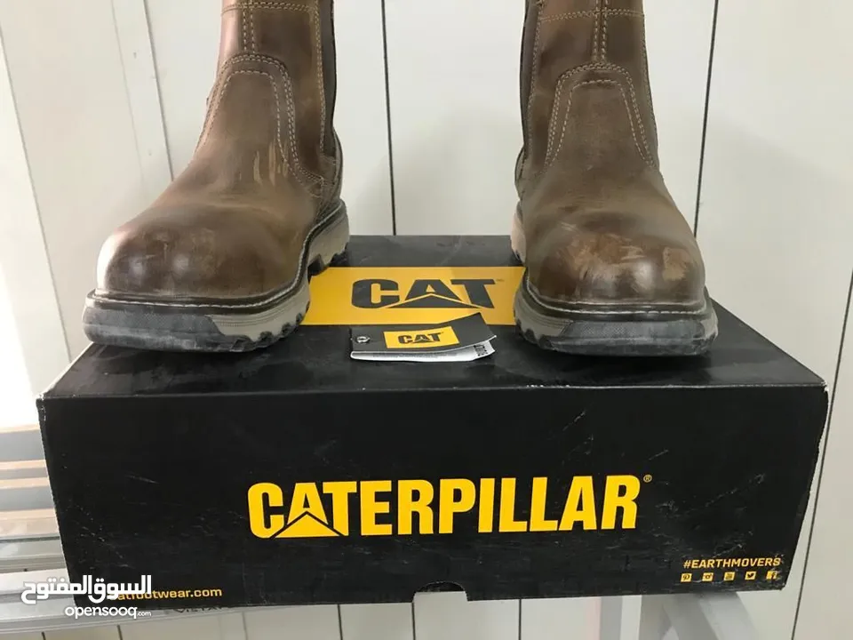 caterpiller safety shoes size 41