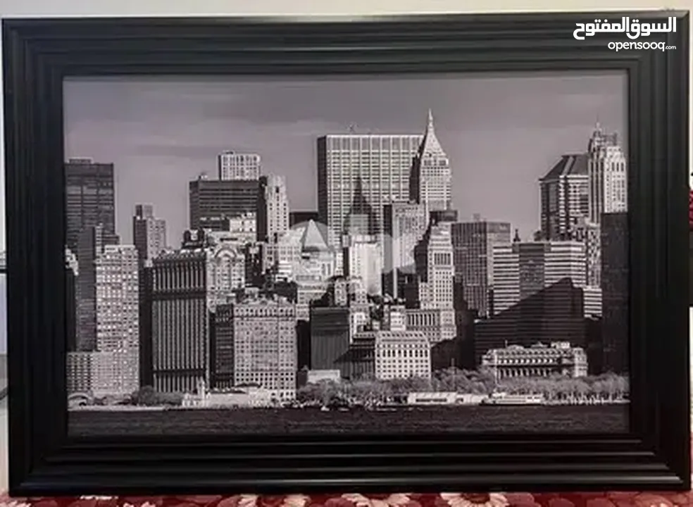 City landscape painting