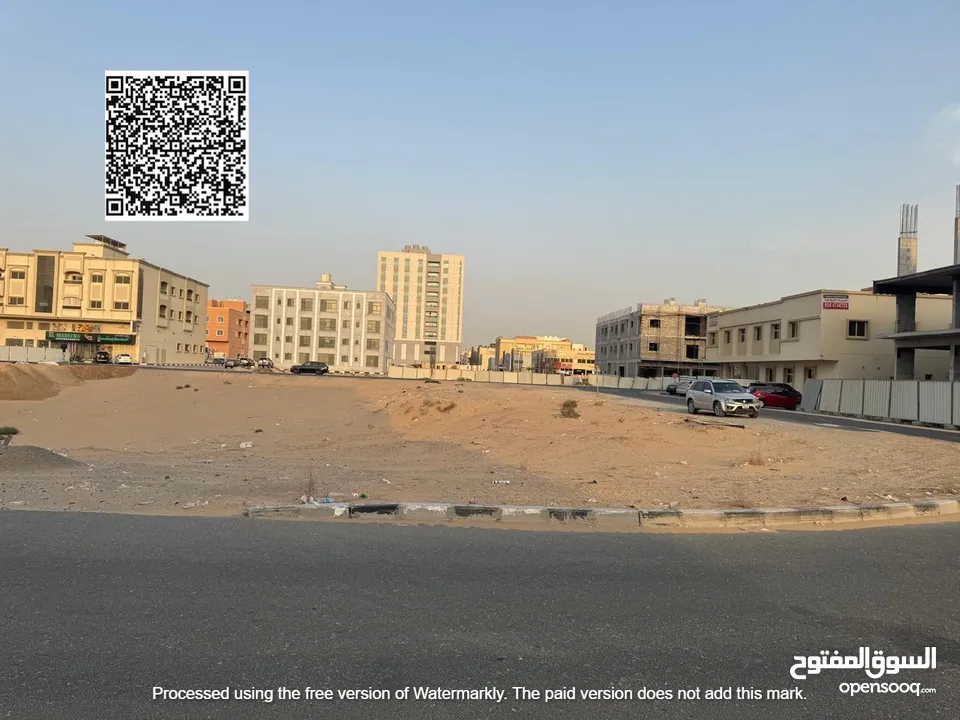 للبيع ارض سكنى تجارى الجرف 17 زاوية شارعين