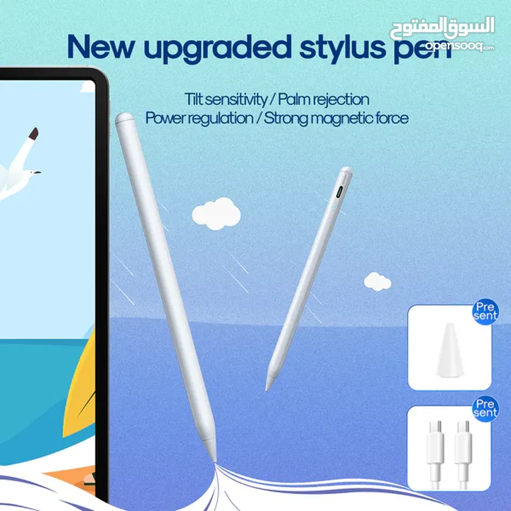 JR-X9S Active Stylus Pen  (with Replacement Tip*2) قلم رسم بلوتوث لابتوب تابلت كلشي مخصص للرسم