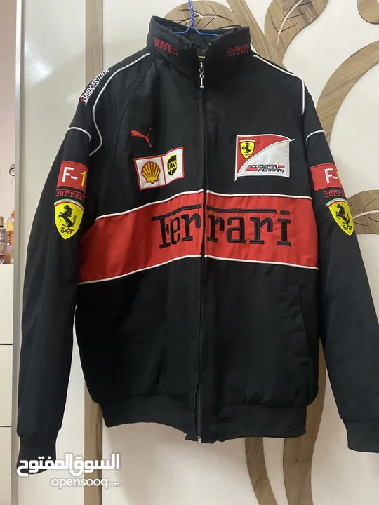 جاكيت فيراري Ferrari Jacket (F1) اشتري جاكيتين و خد واحد بنص السعر  اشتري جاكيتين ب 65 بدال 80!!!!