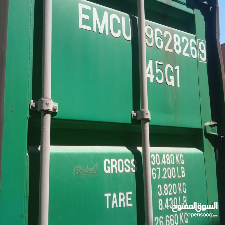 كونتينرات (حاويات) مستعملة للبيع Used containers 4 sale in good condition