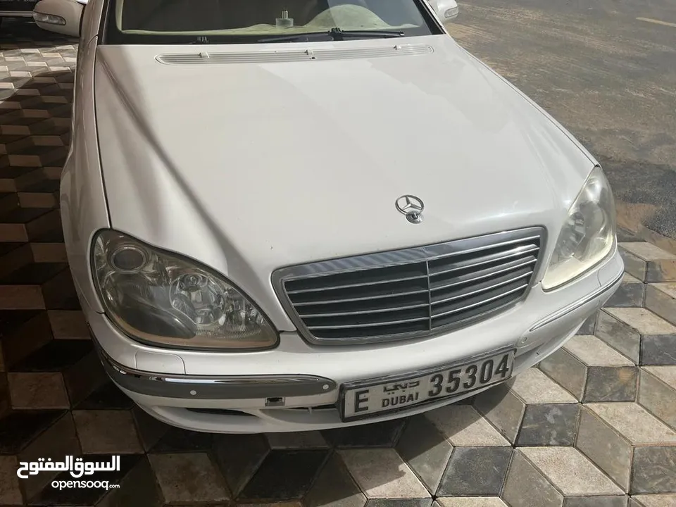 للبيع سيارة مرسيدس قمه في نظافه s300 2003