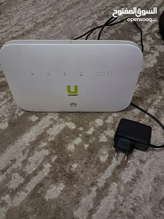جهاز ثابت راوتر أمنية EVO 4G مستعمل بحالة ممتازة وأجهزة Mifi بحالة الوكالة بالكرتونة غير مستعملة ...