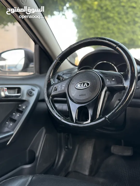 كيا فورتي للبيع بحالة ممتازه  Kia Forte 2013 لون اسود فحص كامل