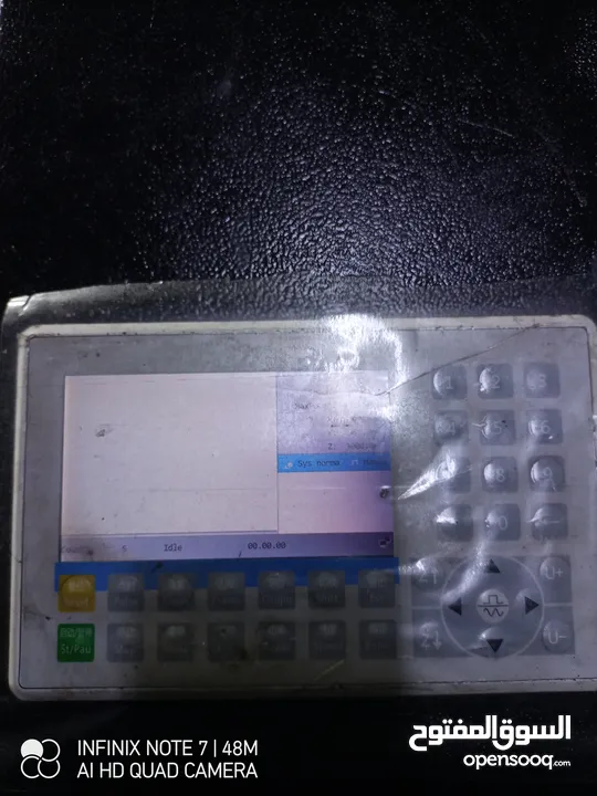 ماكينه قص ليزر co2 راسين مساحة عمل 100*160