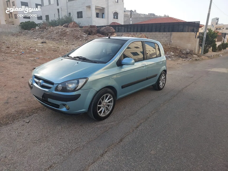 هيونداي جيتز 2006 Hyundai Getz ماتور (((((1600))))) سي سي جير عادي  فحص 2 قصعات امامي و 2 جيد خلفي