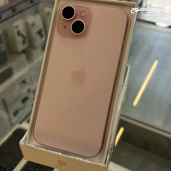 iPhone 15 128GB / Battery : 92% كرتونة وارد شرق أوسط  كفالة ابل : 30:10:2025