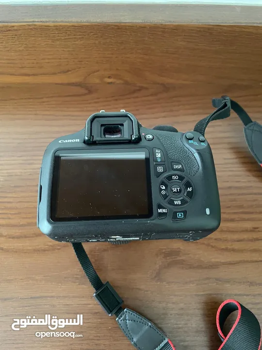 كاميرا canon eos 1200D فل hd بحالة ممتازة جدا للبيع بسعر مغري مع كامل مستلزماتها + هدايا عديدة