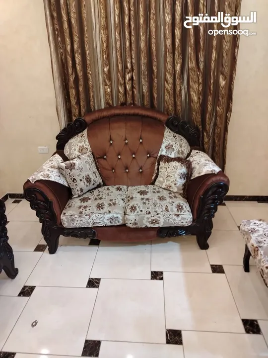 كنب شيه جديد مستعمل فترة قصيرة