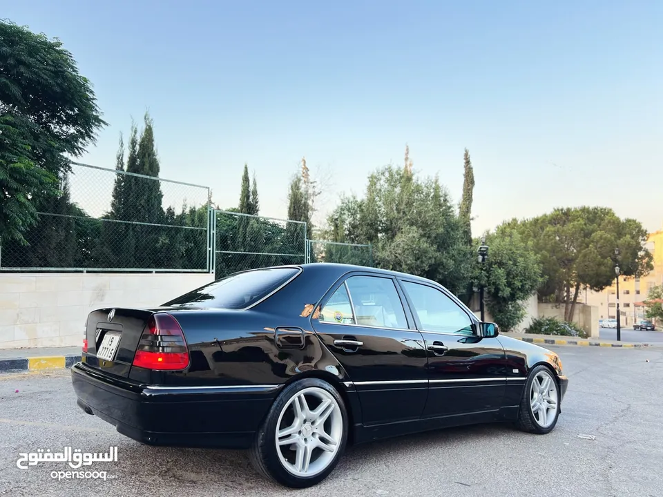 مرسيدس بنز C200 موديل 1998 بحاله الوكاله
