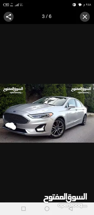 فورد فيوجن  للإيجار يومي اسبوعي شهري