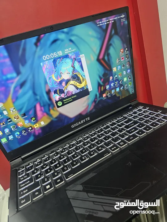 labtop gigabyte G5 للبيع بسعر رهيب