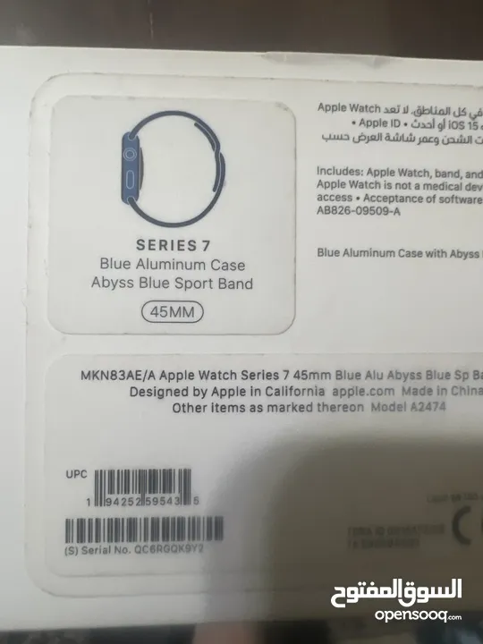 Apple Watch series 7 ساعة آبل 7