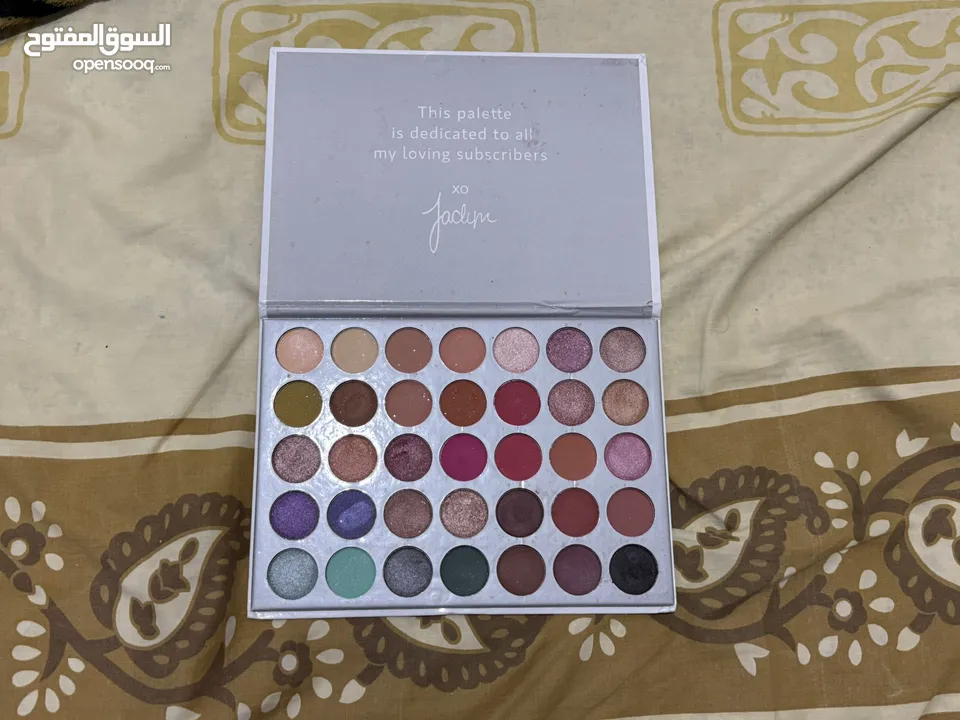 pigmented Eyeshadow palatte and kiko orignal lipstick available one time used