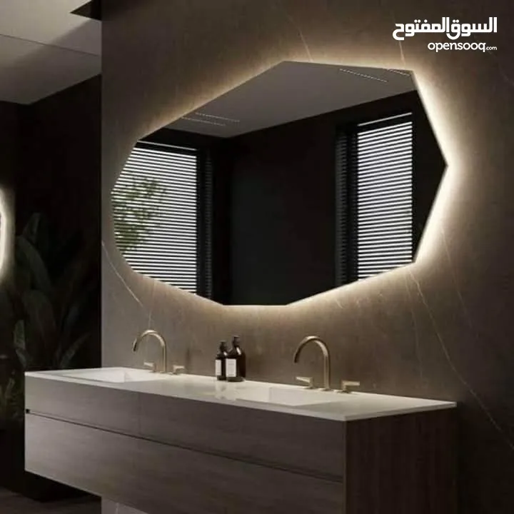12 دينار مرايا مغاسل مضيئه  عرض حتى نفاذ الكمية  موقعنا عمان القويسمة