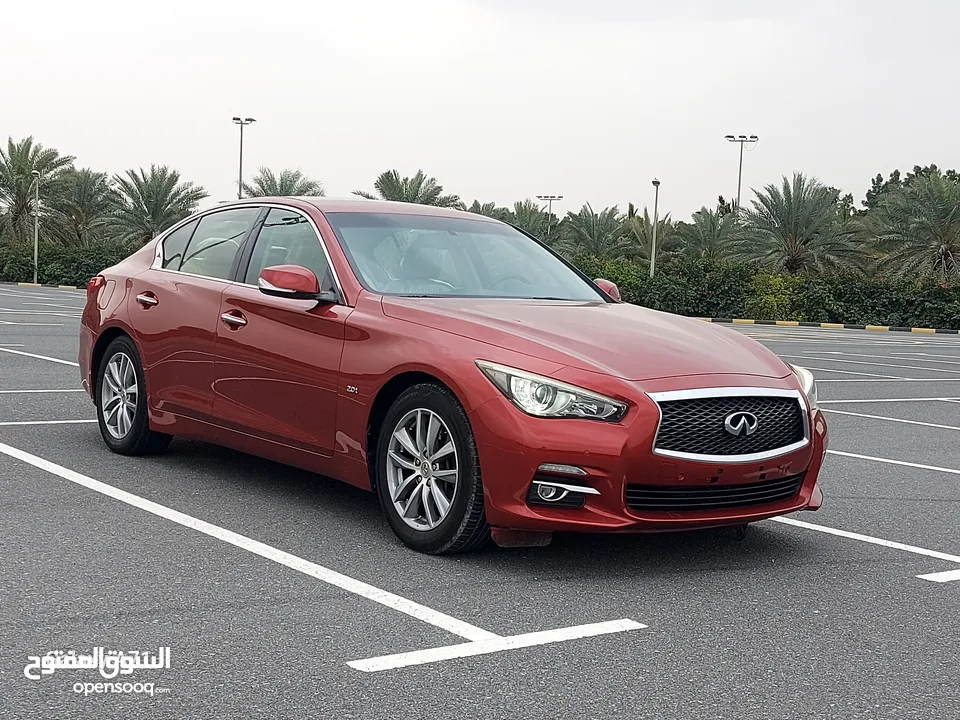 انفنتي Q50t موديل 2014 خليجية فل ابشن رقم واحد