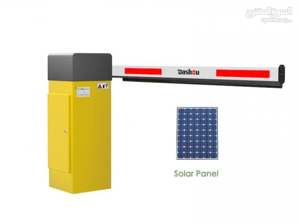 Traffic control barrier, with solar & non solar system