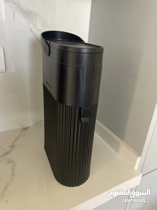 مكينة قهوة نوع nespresso vertuo جديدة مع هدية علبة تخزين قهوة من nespresso