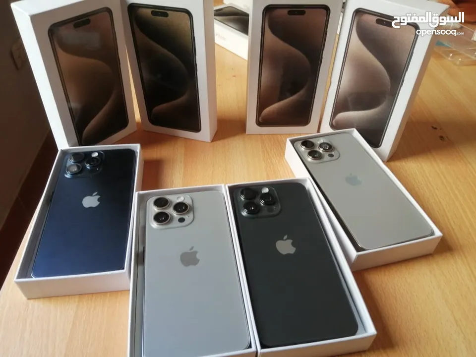 *نصيحه الحق عرضنا الخطير مش بيتكرر كتير *iPhone 15 pro max   الشاشه 6.7 بوصه نظام ال