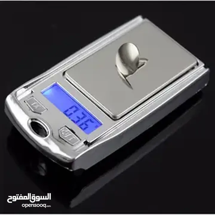 اصغر ميزان ممكن تشوفه ميزان غرامات للمجوهرات عالي الدقه متوفر باكثر من جودة