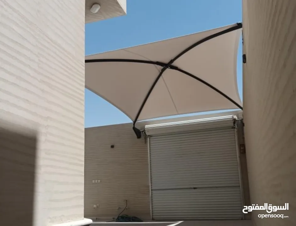 تركيب مظلات سيارات مظلات جلسات خارجيه في الرياض