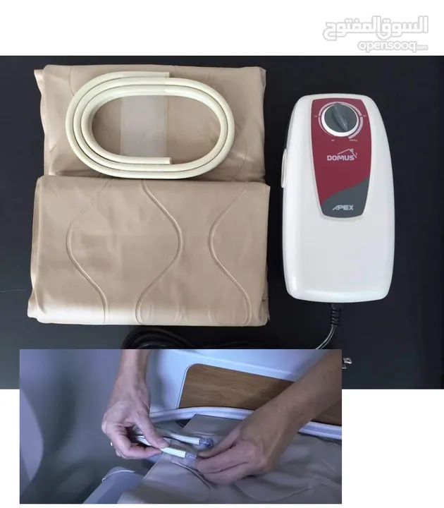 فرشة تقرحات هوائية علاج مشاكل الظهر والتقرحات ةتخفيف الام الظهر طول 2 متر Air Mattress Bubbles