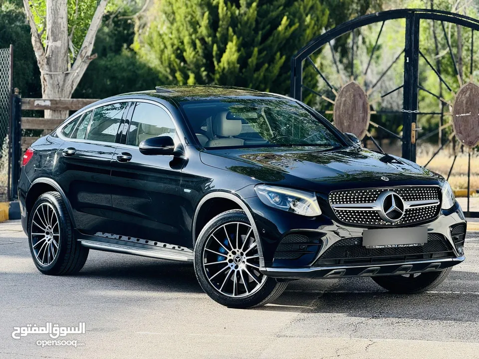 Mercedes benz GLC350e coupe 2018 فحص كامل كرت ابيض