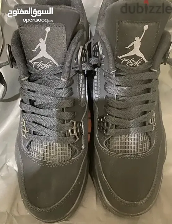 Brand new with out box Jordan 4 black cat