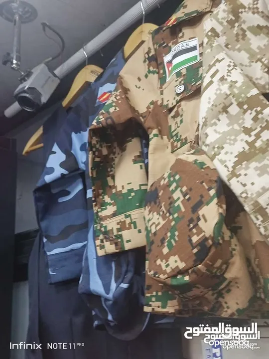 ملابس دشداش و عقال و غبايه و ثوب تراثي بنات اطفال   لباس جيش درك امن عام عسكري الجيش الاردني